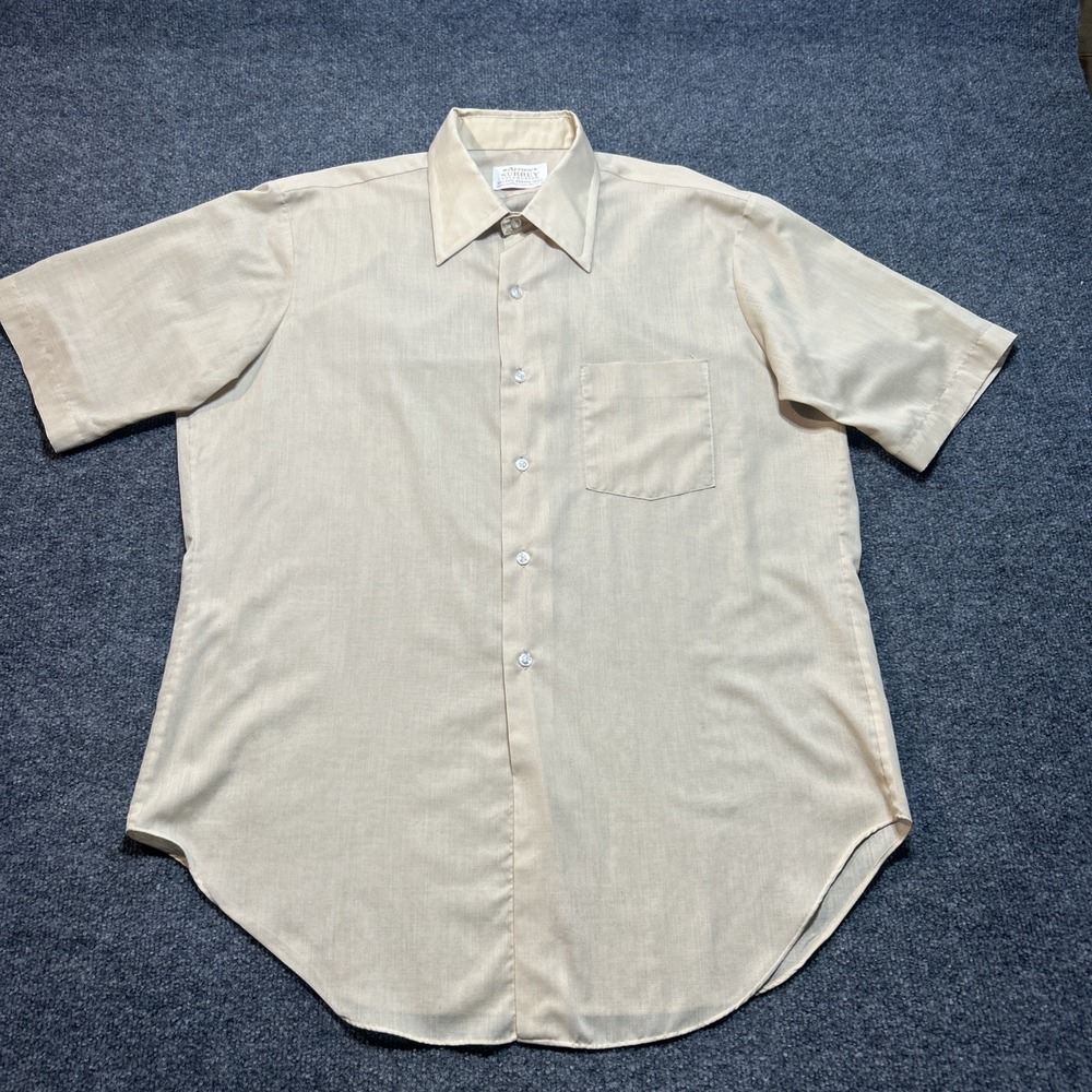 Vintage Arrow Surrey Decton Shirt Mens XL Striped Crown 60s 70s Retro